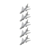 5PCS Toys Display Su-7 Fighter-bomber Airplane 1/2000 1/700 1/400 1/350 Scale Fighter Jet Aircraft DIY Hobby Fighting Aeroplane