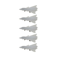 5PCS F/A-XX 6th Generation Fighter Aircraft 1/2000 1/700 1/350 Scale Resin Model Fighting Airplane Battle-plane with Landing Gear