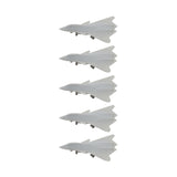 5PCS F/A-XX 6th Generation Fighter Aircraft 1/2000 1/700 1/350 Scale Resin Model Fighting Airplane Battle-plane with Landing Gear