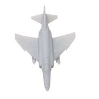 5PCS F-4E 1/2000 1/700 1/400 1/350 Scale Carrier Aircraft Resin Model Shipboard Airplane with Landing Gear Length 8/26.3/52.6mm