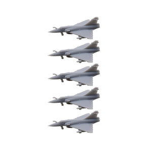5PCS French Mirage 2000 Fighter Jet Plane with Landing Gear Opening Wing 1/2000 700 400 350 Scale Resin Model Fighting Airplane