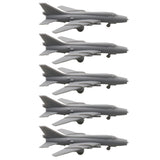 5PCS 1/2000 700 400 350 Scale Resin Model Fighting Airplane DIY Display Toys Battle-aircraft Fighter Jet Plane Assembly Parts