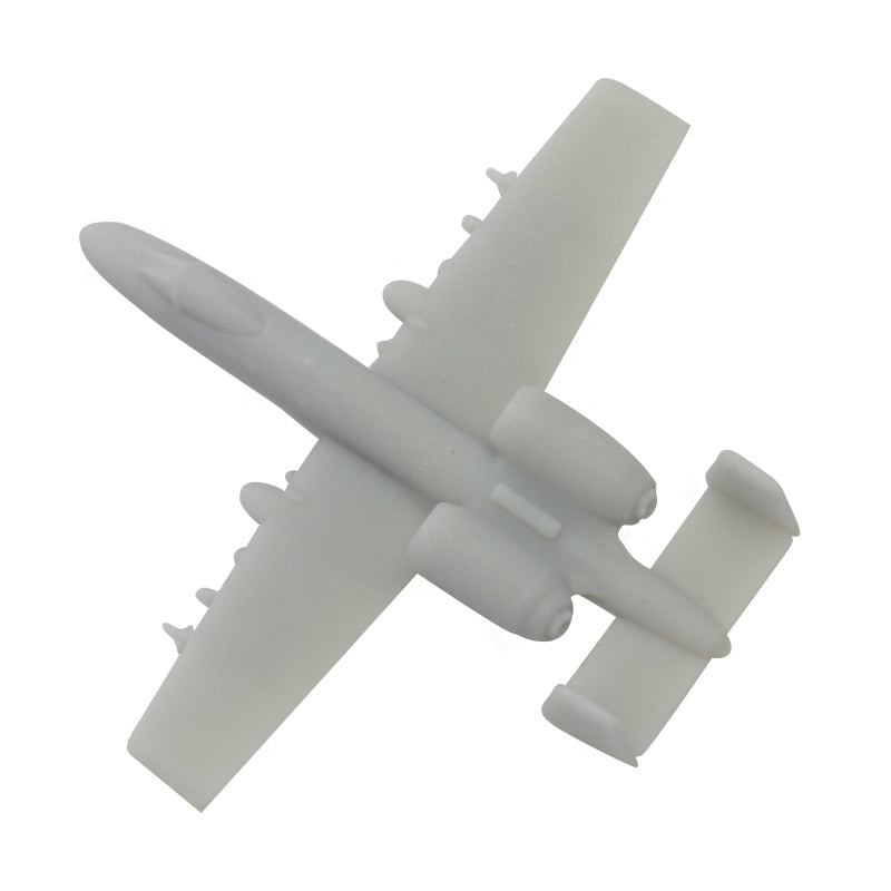 5PCS A-10 Thunderbolt II Attack Aircraft 1/2000 1/700 1/400 1/350 Scale Model Resin Attacker Airplane with Landing Gear for DIY Hobbys