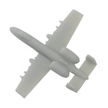 Load image into Gallery viewer, 5PCS A-10 Thunderbolt II Attack Aircraft 1/2000 1/700 1/400 1/350 Scale Model Resin Attacker Airplane with Landing Gear for DIY Hobbys
