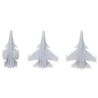 5PCS Su-33 Shipboard Aircraft Model 1/700 Resin Toys Carrier Borne Airplane Opeing Wing/Folding Wing/Flying Status Display Plane