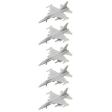 5PCS China IDF F-CK-1 Fighter Airplane Resin Model Battle-plane 1/2000 700 400 350 Scale DIY Toys Display Fighting Aircraft