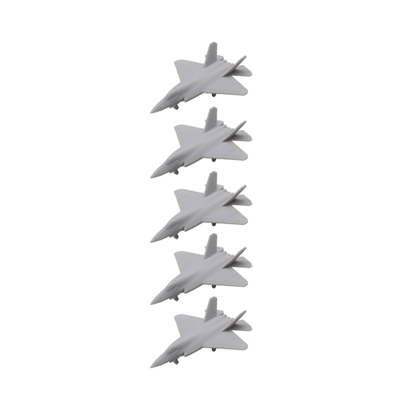 5PCS China J-35 Blue Shark Invisible Fighter Jet Airplane 1/2000 1500 700 400 350 Scale Resin Model Stealth Fighting Plane