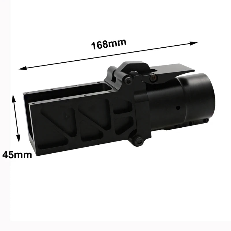 1PCS 40mm Horizontal Folding Arm Self-locking Anti-virtual Fold Connector Carbon Tube Connecting Joint for RC Plant Protection Drone