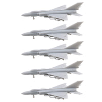 5PCS Toys DIY Collection Accessories China J-8II Fighting Aircraft 1/2000 700 400 350 Scale Resin Model Fighter Airplane Battle-plane