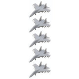 5PCS 1/2000 700 400 350 Scale China J-16 Fighter Plane Resin Model Fighting Aeroplane with Landing Gear Opening Wing