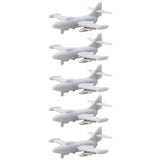 5PCS 1/2000 700 400 350 Scale F9F Panther Fighter Jet Airplane Resin DIY Display Toys Fighting Aeroplane with Landing Gear