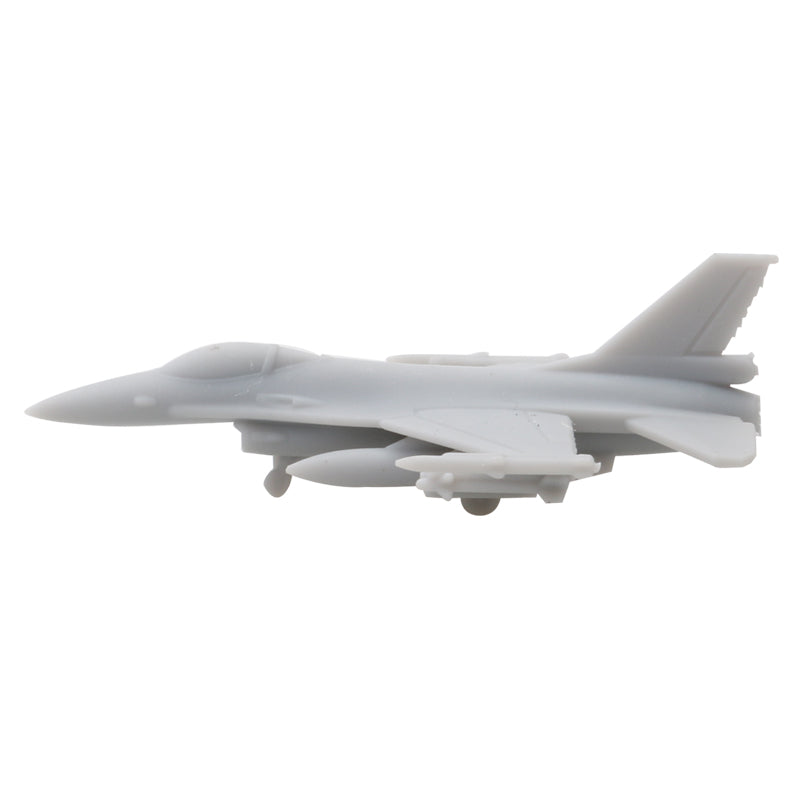 5PCS F-16C Fighting Falcon Resin Fighter Aircraft Battle-plane 1/2000 1/700 1/400 1/350 Length 6mm 21mm 42mm Mini Aeroplane Model