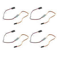 4PCS Remote Control Electronic Switch DC 4.8V-8.4V 3A PWM Signal On-off for RC Multi-copter Airplane Lighting/Power Switch Controller