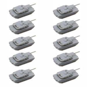 10PCS M1A2 Main Battle Tank 1/2000 1/700 1/400 1/350 Scale Length 4/13/22.7/26mm Micro Mini Heavy Machine Static Model Resin Toys for DIY Collection