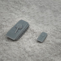 5PCS BMP-1 Infantry Fighting Vehicle 1/350 1/700 Scale Resin Model Tank Length 19.2mm/9.6mm DIY Toys Assembly Parts