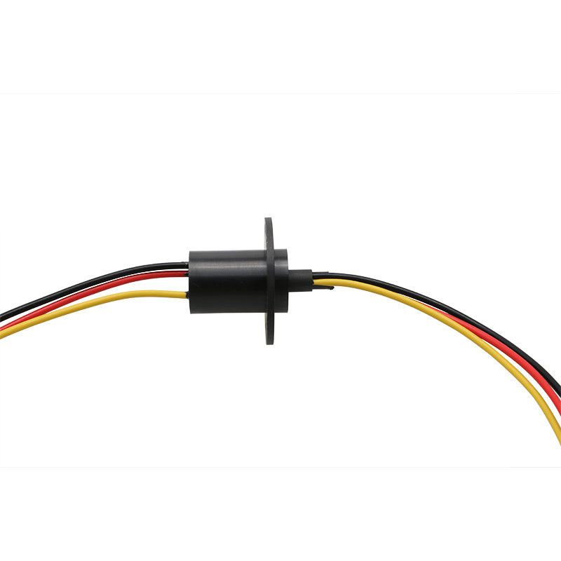 1PCS 3CH 20A Large Current Collector Conductive Slipring High Power Slip Ring with Flange 360 degree Rotation Joint Connector Ring