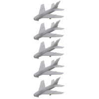 5PCS Russia Farmer Fighter Jet Airplane Model 1/2000 700 400 350 Scale Resin Assembly Battle-aeroplane Fighting Plane with Landing Gear