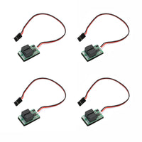 4PCS 1CH Dual-way Relay Module Max 2A Electronic On-off Switch Searchlight Buzzers Controller 6-12V DIY for RC Aircraft Parts