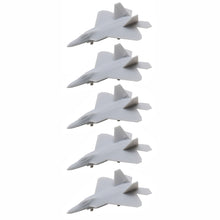 Load image into Gallery viewer, 5PCS F-22 Stealth Fighter Jet 1/2000 1/700 1/400 1/350 8mm 27mm 47.2mm 54mm Fighting Airplane Photosensitive Resin Model Fighter Aeroplane
