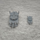 5PCS M1150 Tank Assault Breacher Vehicle Resin Model Tanks 1/350 1/700 Scale Resin ABV Military Toys Length 36.2mm/18.1mm