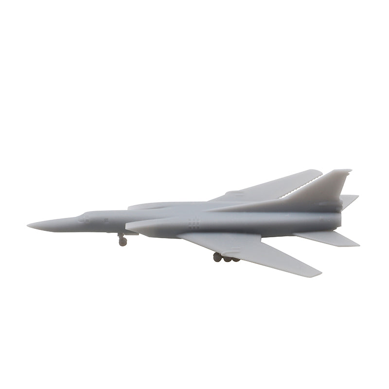 2PCS Russian Tu-22m3 Backfire Bomber Airplane 1/700 1/400 1/350 Scale Resin Model Bombardment Aircraft with Landing Gear for DIY Hobby Display Parts