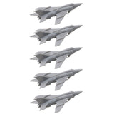 5PCS China Q-5 Attacker Plane Model 3D Print Resin Fighter Aeroplane 1/2000 700 400 350 Scale Toys Display Attacking Aircraft