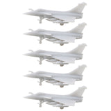 5PCS Resin Model Rafale-M Multi-Role Fighter 1/2000 1/700 1/400 1/350 Scale Battle-aeroplane Toys Display Fighting Aircraft with Landing Gear