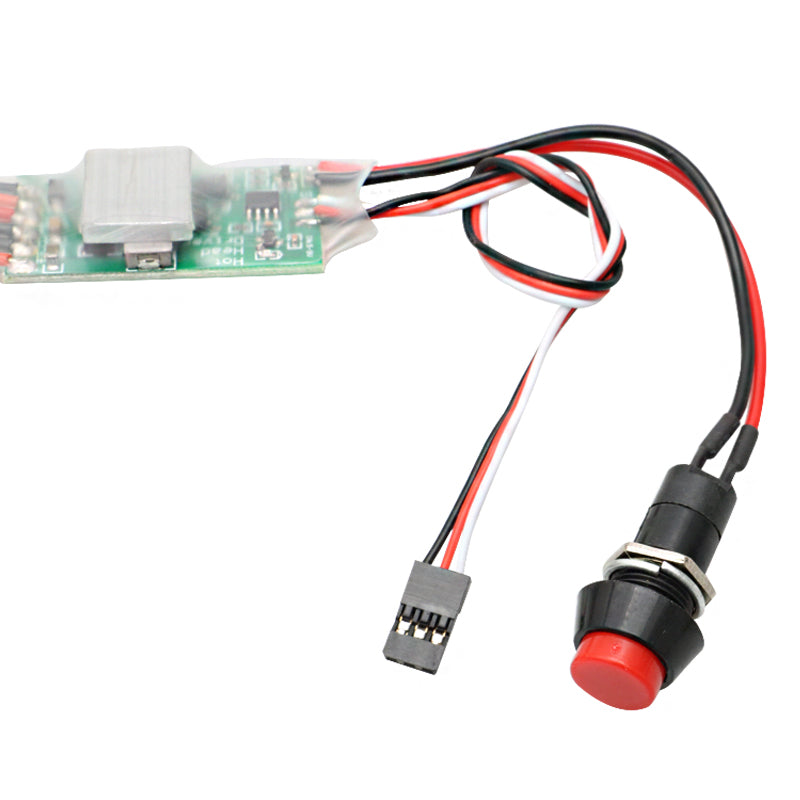 1PCS RC Methanol Vehicle Model Universal Hot Head Driver 3S 12V Glow Plug Igniter Ignition Switch with Indicator Light