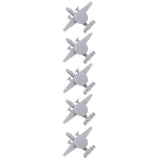 5PCS China Air Force 600 Shipborne Early Warning Aircraft Model with Landing Gear 1/2000 700 400 350 Scale DIY Toys Alarm Airplane