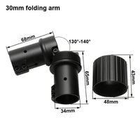 1PCS Aluminum Alloy Horizontal Folding Arm 30mm 35mm 40mm Carbon Tube Fold Joint Connector for RC Plant Protection Drone