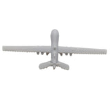 5PCS MQ-1C Unmanned Drone 1/2000 700 400 350 Scale Model Airplane Aerial Vehicle with Landing Gear Opening Wing Toys Display Parts