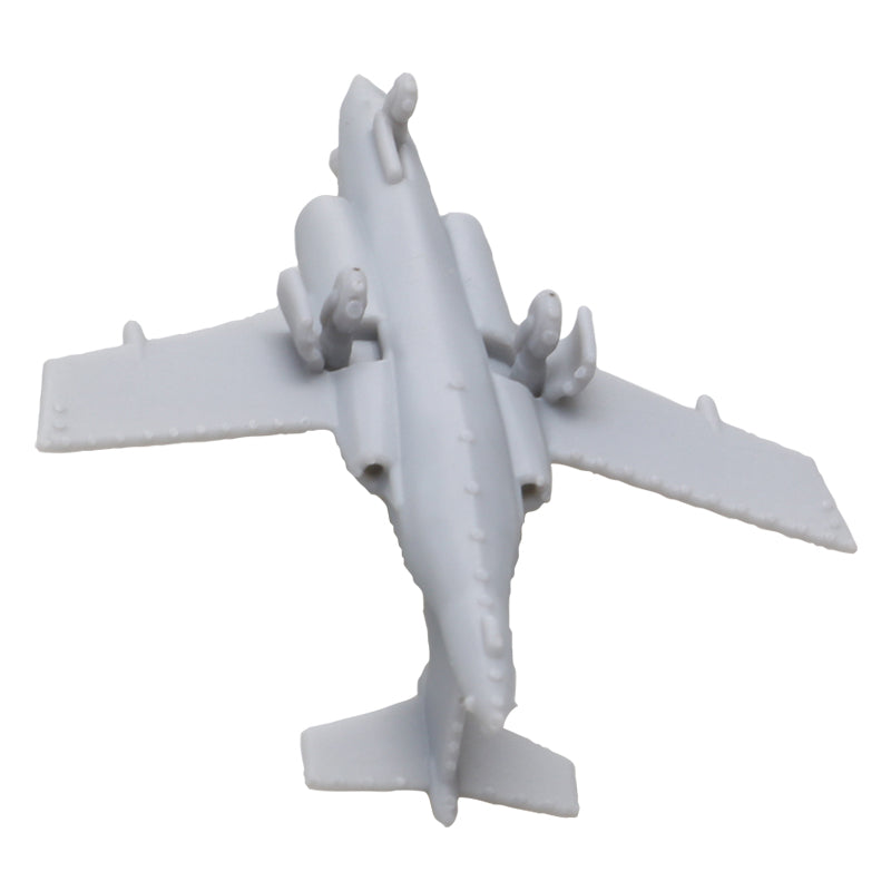 5PCS 1/2000 700 400 350 Scale 3D Printing Model Shipborne Attack Aircraft with Landing Gear Opening Wing Resin Simulation Plane