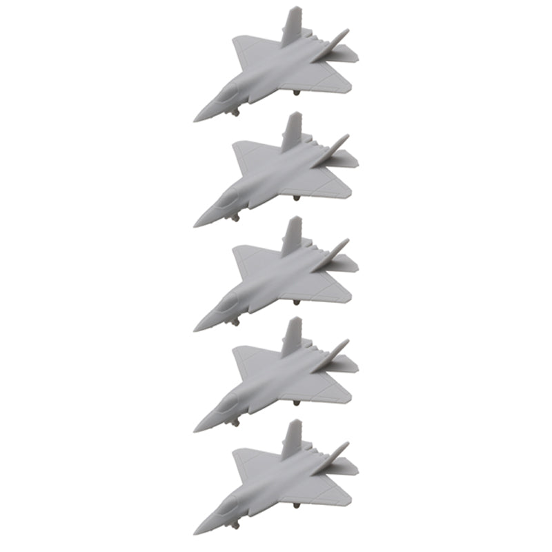 5PCS China J-35 Blue Shark Invisible Fighter Jet Airplane 1/2000 1500 700 400 350 Scale Resin Model Stealth Fighting Plane