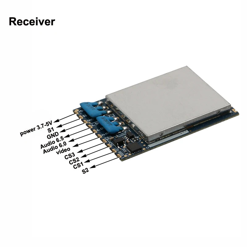 1PCS 1.2GHz 800mW 3.3-5V Wireless Audio Video Transmitter Receiver Image Transmission Transceiver Module for FPV Drone DIY Parts