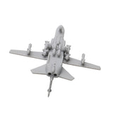 5PCS SU-24 Fencer Fighter-bomber 1/2000 700 350 Scale Model Bombardment Aircraft with Landing Gear Resin Fighting Airplane