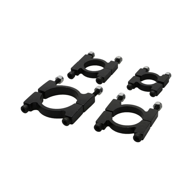 4PCS 12mm 16mm 20mm 25mm Carbon Tube Clamp Aluminum Alloy Pipe Clip CNC Ultralight Parts for RC Multi-copter Drone Model