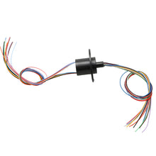 Load image into Gallery viewer, 1PCS Highspeed Ball Gimbal Conductive Slipring Outer Dia 22mm 12CH 2A Collector Ring 360 degree Rotation Connector Joint
