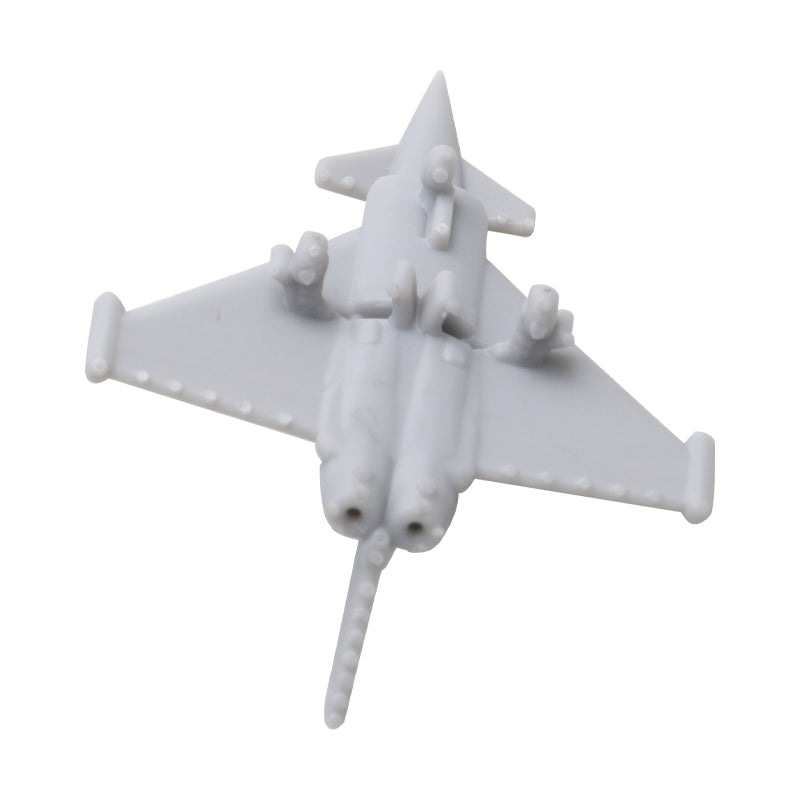 5PCS DIY Resin Model Toys Typhoon EF-2000 Fighter Aeroplane with Landing Gear Opening Wing 1/2000 700 400 350 Scale Battle-plane