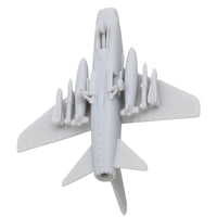 5PCS 1/2000 1/700 1/400 1/350 Scale Resin Model A-7 Pirates Ⅱ Attack Airplane with Landing Gear Toys Display Strike Aircraft