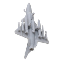 5PCS China J-10B Fighting Airplane 1/2000 700 400 350 Scale Resin Model Fighter Jet Plane with Landing Gear Opening Wing Toys Display Parts