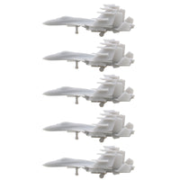 5PCS Su-33 Shipboard Aircraft Model 1/700 Resin Toys Carrier Borne Airplane Opeing Wing/Folding Wing/Flying Status Display Plane