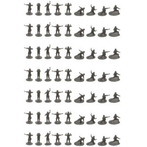 1Set DIY Model Shipborne Aircraft Command Ground Personnel 1/700 1/350 Scale Military Soldiers Model Display Toys