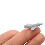 5PCS F-4E 1/2000 1/700 1/400 1/350 Scale Carrier Aircraft Resin Model Shipboard Airplane with Landing Gear Length 8/26.3/52.6mm