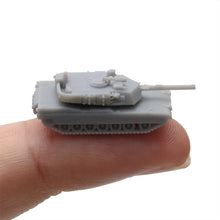 Load image into Gallery viewer, 10PCS M1A2 Main Battle Tank 1/2000 1/700 1/400 1/350 Scale Length 4/13/22.7/26mm Micro Mini Heavy Machine Static Model Resin Toys for DIY Collection
