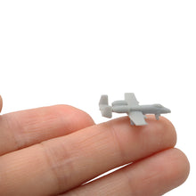 Load image into Gallery viewer, 5PCS A-10 Thunderbolt II Attack Aircraft 1/2000 1/700 1/400 1/350 Scale Model Resin Attacker Airplane with Landing Gear for DIY Hobbys
