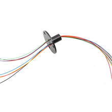 Load image into Gallery viewer, 1PCS Outer Dia 12.5mm Conductive Electric Brush Slip Ring 8CH 1.5A Collector Ring 360 Degree Rotation Ring Joint Connector
