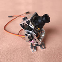1Set Programmable Robot Dual Axle Servo Air Unit Camera PTZ Mounting Base Head Tracker Gimbal Bracket for RC Airplane Drone Part