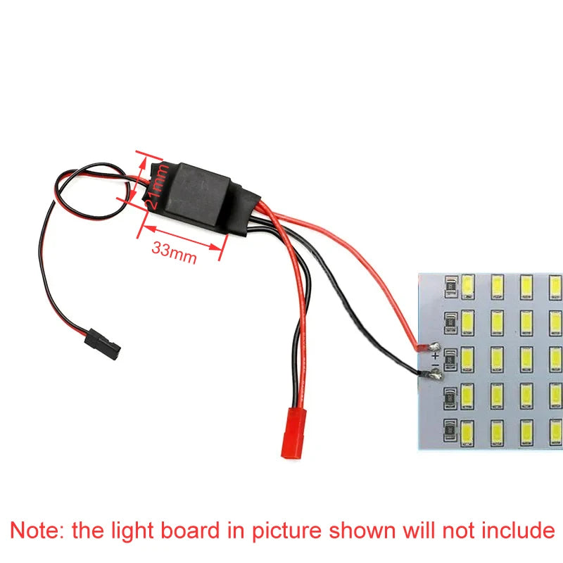 4PCS 6V-30V CH1-H Relay Switch Module Powered by Current Below 20A Electronic Power On-off Controller for RC Drone Model Airplane