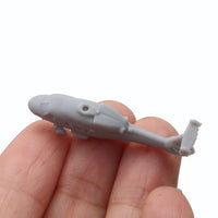 5Sets 1/2000 700 400 350 Scale Russian Ka-60 Helicopter Model 3D Print Resin Toys Airplane for DIY Hobby Collection Parts