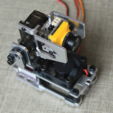 Load image into Gallery viewer, 1Set DJI O3 Camera Dual Axle Gimbal Bracket with Cooling Fan 4.8-5V 9G Servo Pan/Tilt Mount Stand for FPV Drone Head Tracker
